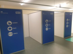 NHS covid vaccination pods
