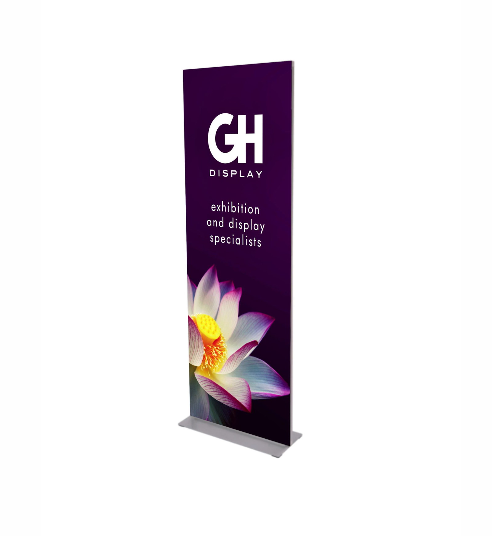 Magnetic banner display | GH Display