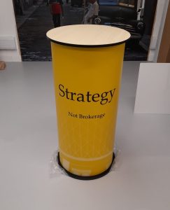 Promotional-round-plinth