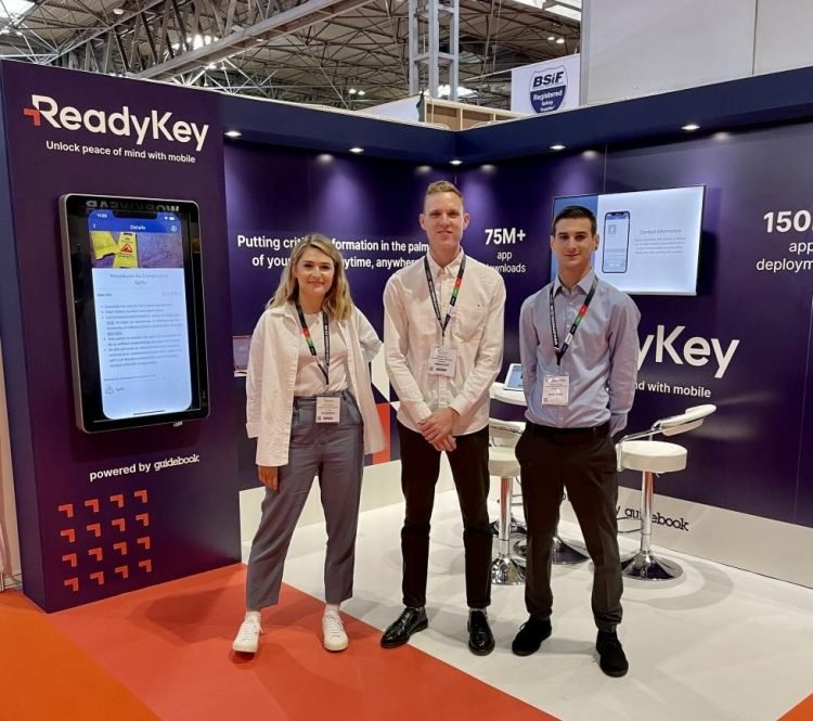 Readykey exhibition stand