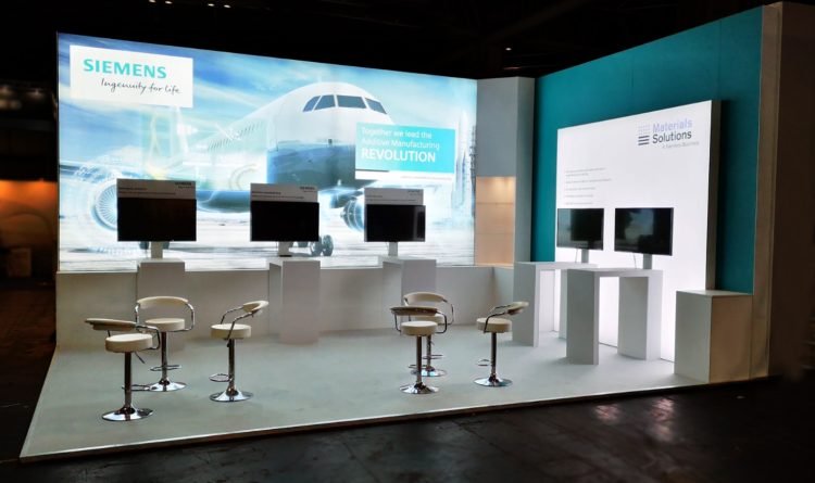 Siemens custom exhibition stand
