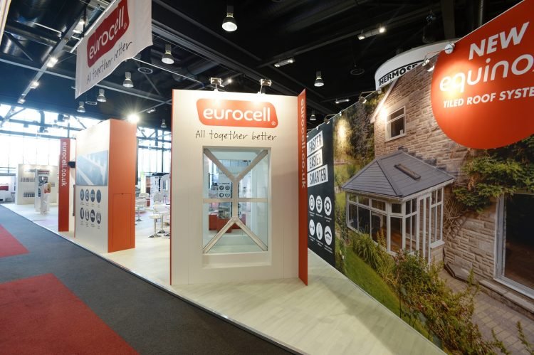 Eurocell custom exhibition stand
