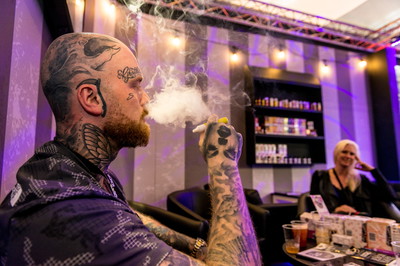 Monster-vape-labs-custom-exhibition-stand