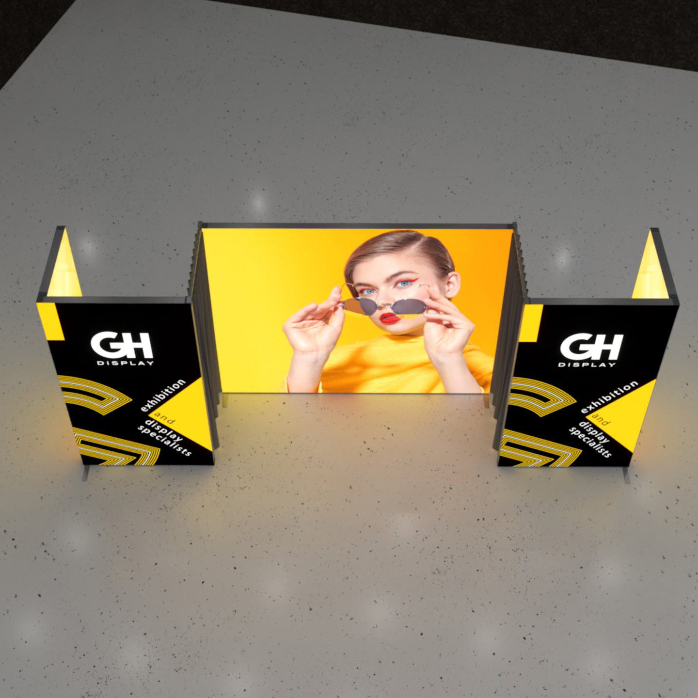 Exhibition Lightboxes | Lightbox Display Stands | Portable Lightbox